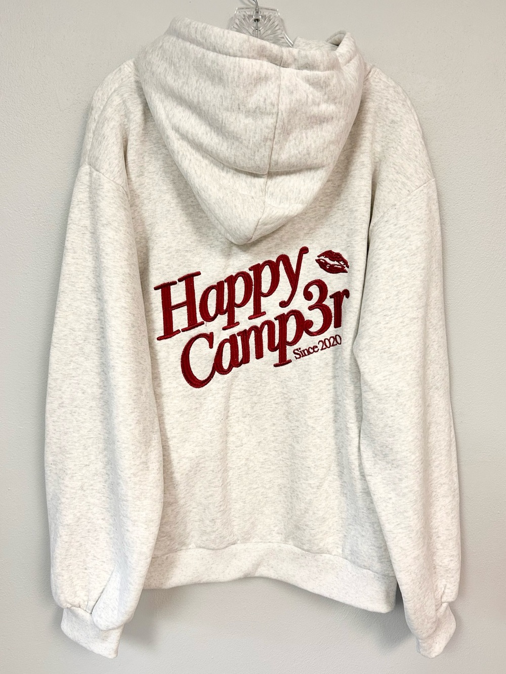 HAPPY CAMP3R 🧸 Cupid Bear Embroidered Oversized Cupid Bear Sweatshirt - Size XL